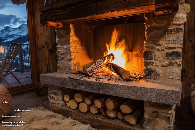 Buche compressée nuit : Les avantages et les utilisations des bûches compressées pour la nuit