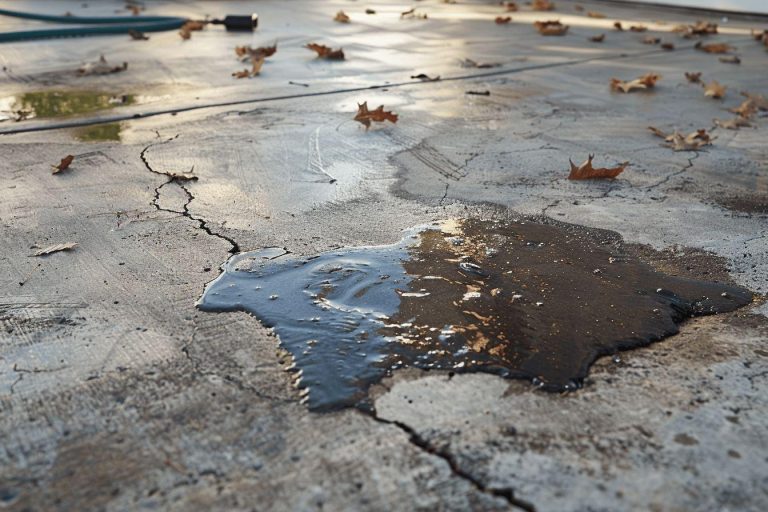 Comment enlever une tache d’huile sur du beton ?